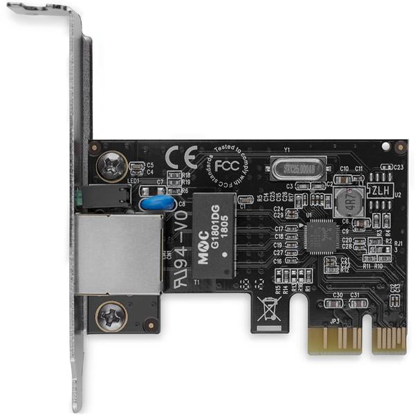 StarTech.com 1 Port PCI Express PCIe Gigabit NIC Server Adapter Network Card - Low Profile-4
