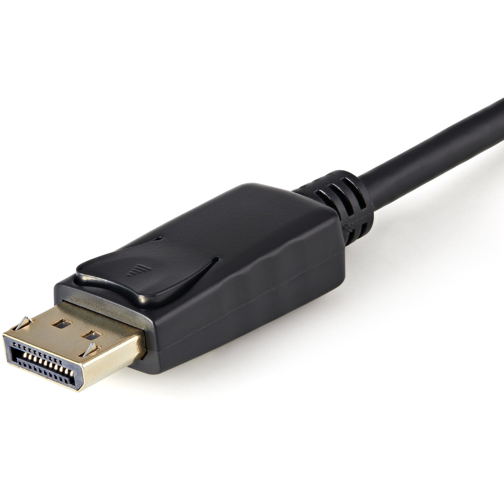 StarTech.com 3ft (1m) DisplayPort to VGA Cable - Active DisplayPort to VGA Adapter Cable - 1080p Video - DP to VGA Monitor Cable - DP 1.2 to VGA Converter - Latching DP Connector-1