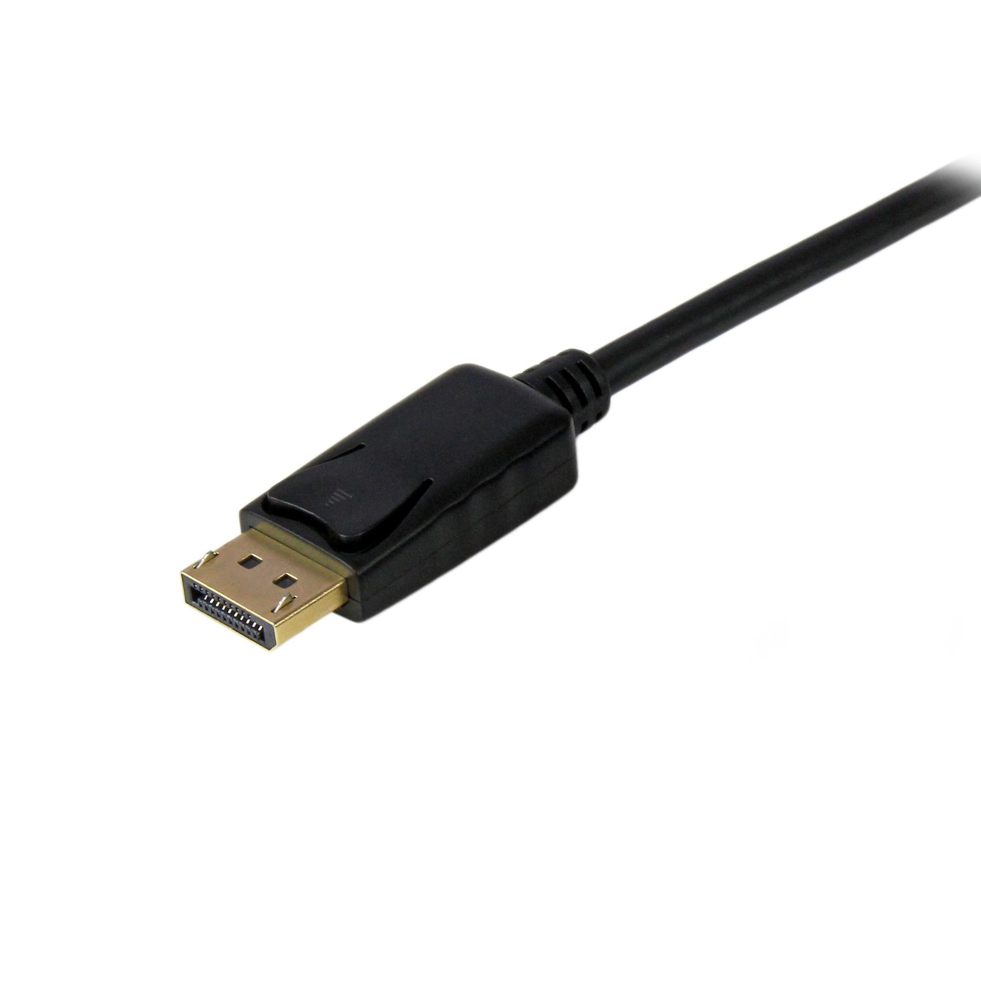 StarTech.com 6ft (1.8m) DisplayPort to VGA Cable - Active DisplayPort to VGA Adapter Cable - 1080p Video - DP to VGA Monitor Cable - DP 1.2 to VGA Converter - Latching DP Connector-1