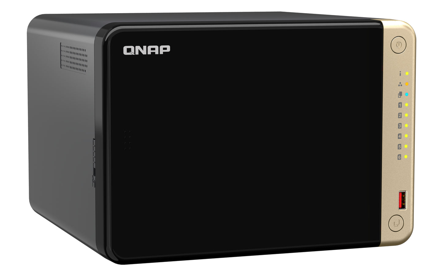QNAP TS-664 NAS Tower Ethernet LAN Black N5095-2