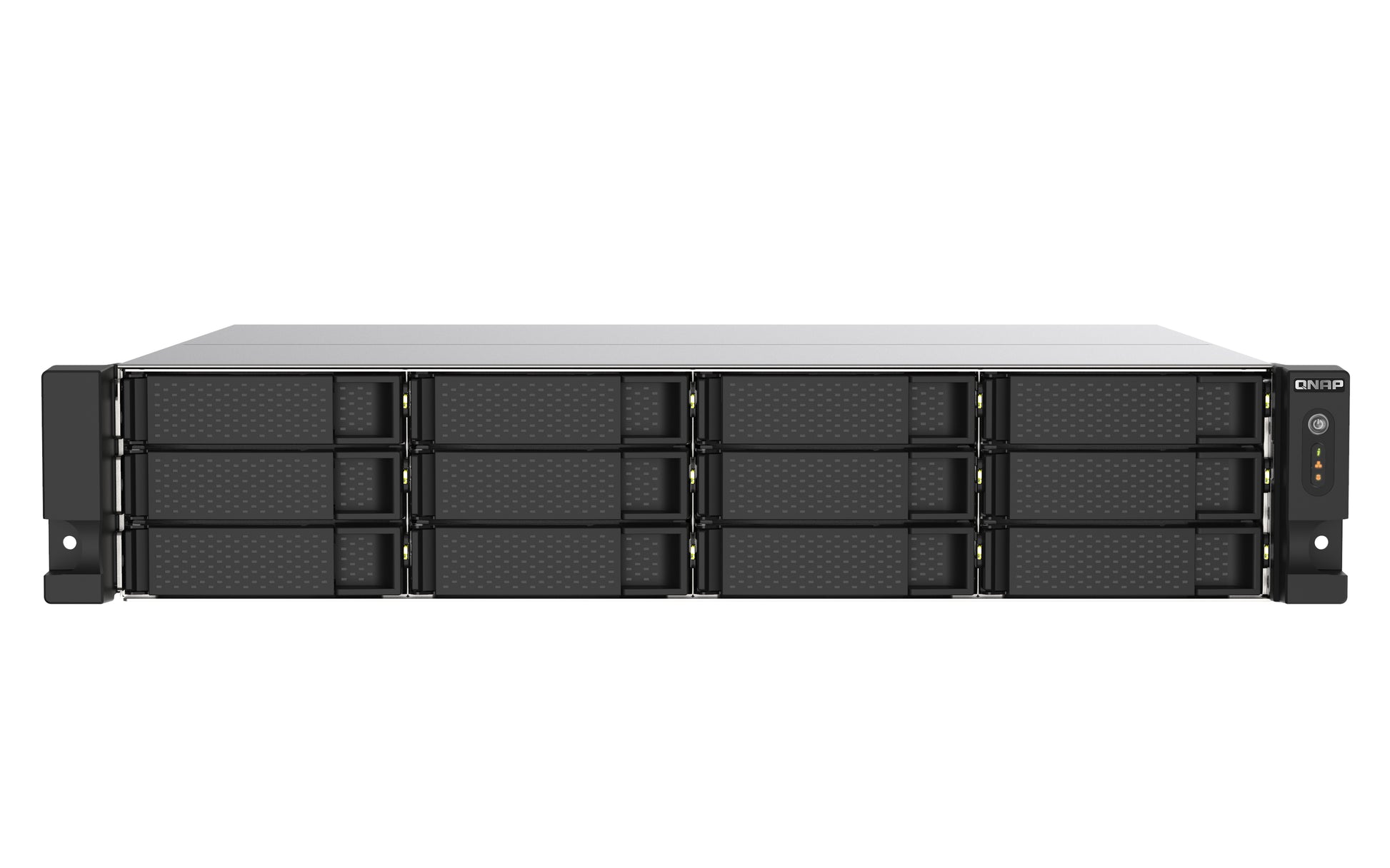 QNAP TS-1273AU-RP-8G NAS/storage server Rack (2U) Ethernet LAN Aluminium, Black V1500B-0