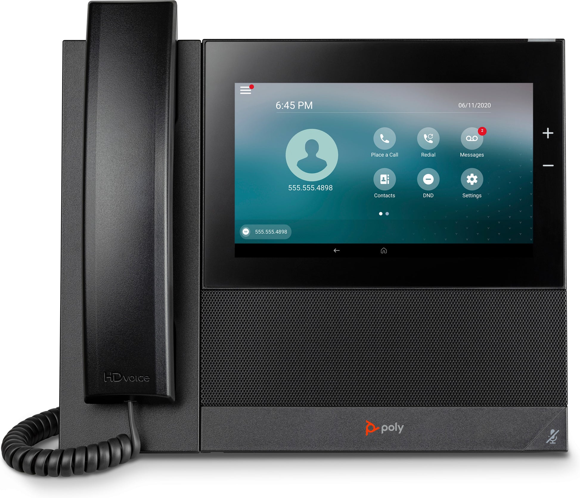 POLY CCX 600 Business Media Phone with Open SIP and PoE-enabled-0