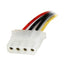 StarTech.com 12in SATA to LP4 Power Cable Adapter - F/M-1