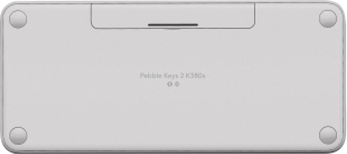 Logitech Pebble Keys 2 K380s keyboard RF Wireless + Bluetooth QWERTY English White-4