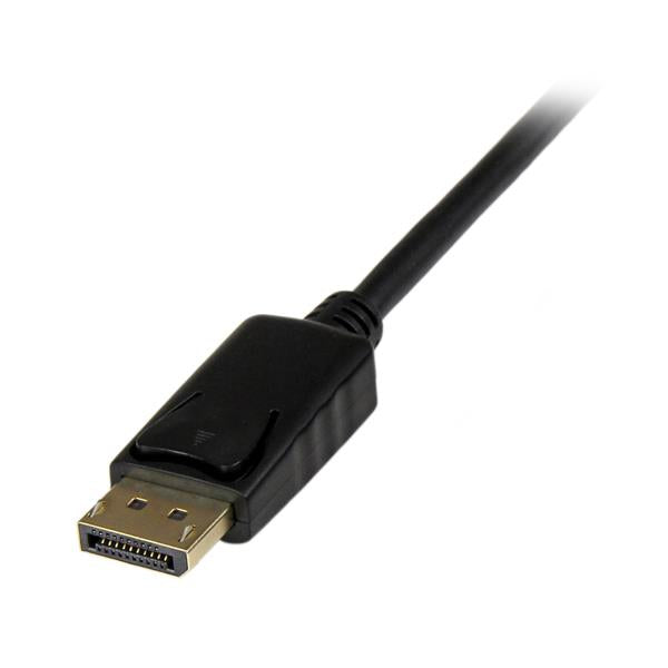 StarTech.com 6ft (1.8m) DisplayPort to DVI Cable - 1080p Video - Active DisplayPort to DVI Adapter Cable - DisplayPort to DVI-D Cable Single Link - DP 1.2 to DVI Monitor Cable Converter-4