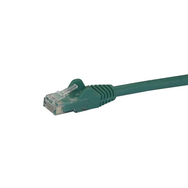 StarTech.com 2m CAT6 Ethernet Cable - Green CAT 6 Gigabit Ethernet Wire -650MHz 100W PoE RJ45 UTP Network/Patch Cord Snagless w/Strain Relief Fluke Tested/Wiring is UL Certified/TIA-1