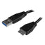 StarTech.com Slim Micro USB 3.0 Cable - M/M - 15cm (6in)-0