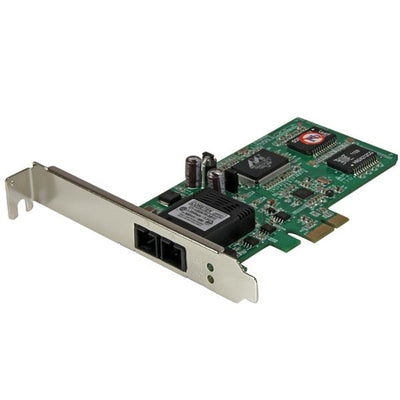 StarTech.com PCI Express (PCIe) Gigabit Ethernet Multimode SC Fiber Network Card Adapter NIC - 550m-0