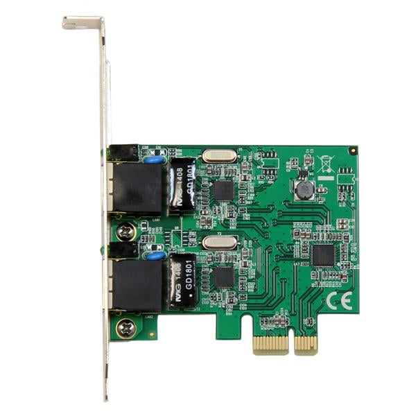 StarTech.com Dual Port Gigabit PCI Express Server Network Adapter Card - PCIe NIC-1