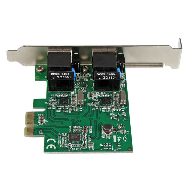StarTech.com Dual Port Gigabit PCI Express Server Network Adapter Card - PCIe NIC-3