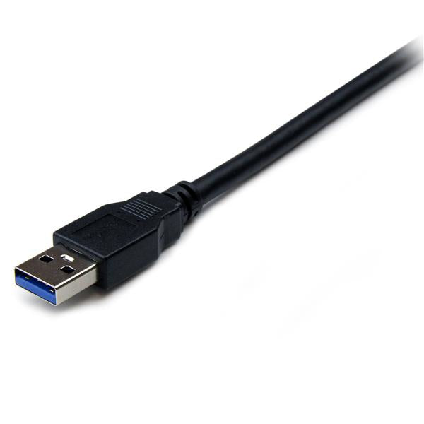 StarTech.com 2m Black SuperSpeed USB 3.0 Extension Cable A to A - M/F-1