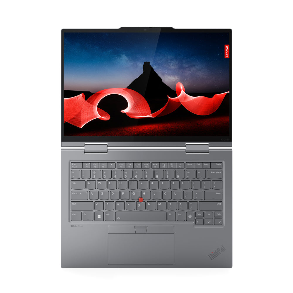 Lenovo ThinkPad X1 Intel Core Ultra 7 155U Hybrid (2-in-1) 35.6 cm (14") Touchscreen WUXGA 16 GB LPDDR5x-SDRAM 512 GB SSD Wi-Fi 6E (802.11ax) Windows 11 Pro Grey-13