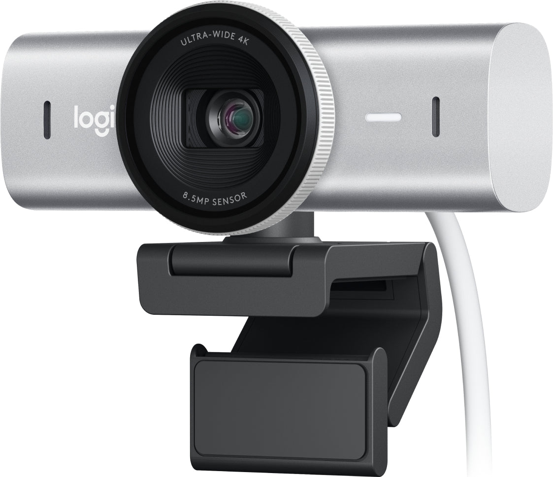 Logitech MX Brio webcam 8.5 MP 3840 x 2160 pixels USB 3.2 Gen 1 (3.1 Gen 1) Aluminium, Black-0