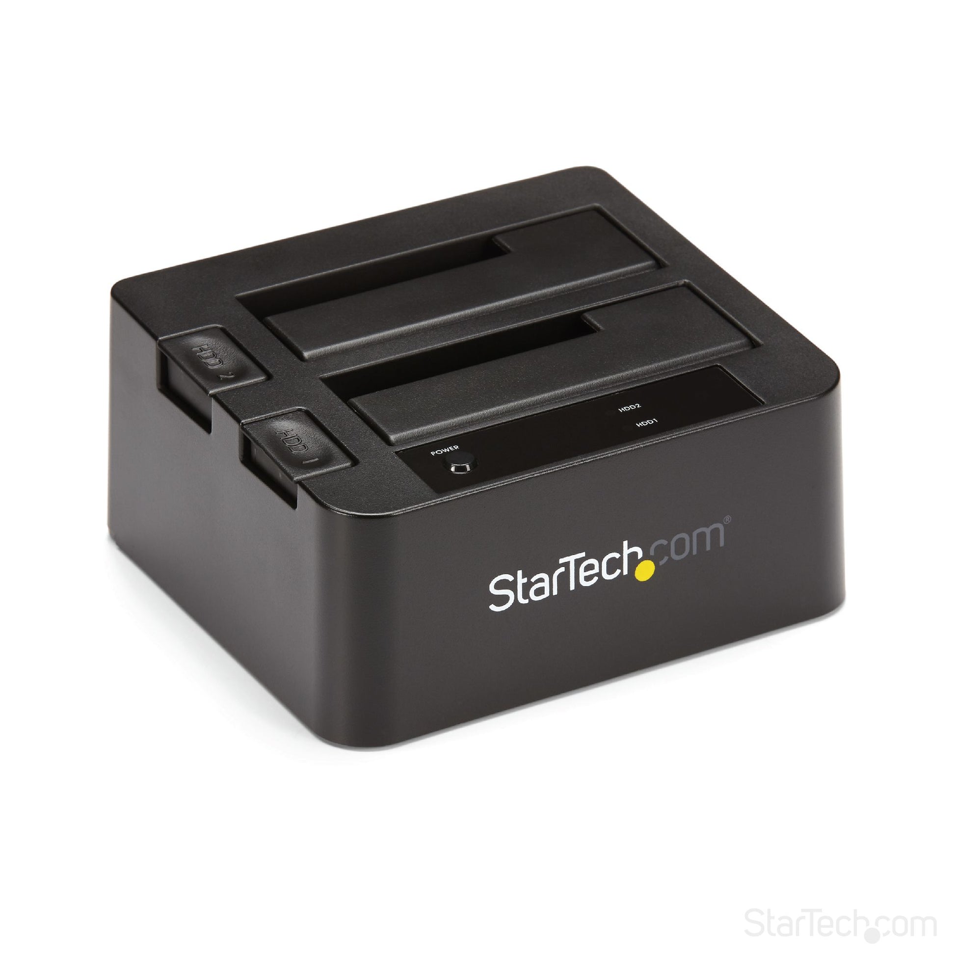 StarTech.com Dual-Bay USB 3.1 to SATA Hard Drive Docking Station, USB 3.1 (10 Gbps) Hard Drive Dock, External 2.5/3.5" SATA I/II/III SSD/HDD Docking Station, Hot-Swap Hard Drive Bay, Top-Loading-0