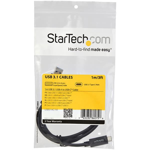 StarTech.com 3 ft. (1 m) USB to USB-C Cable - M/M-4