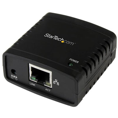 StarTech.com 10/100Mbps Ethernet to USB 2.0 Network LPR Print Server-0