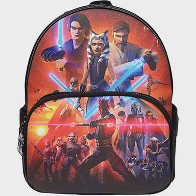 Star Wars: Clone Wars - Lightsaber Glow in the Dark Mini Backpack-0