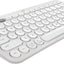 Logitech Pebble Keys 2 K380s keyboard RF Wireless + Bluetooth QWERTY English White-2