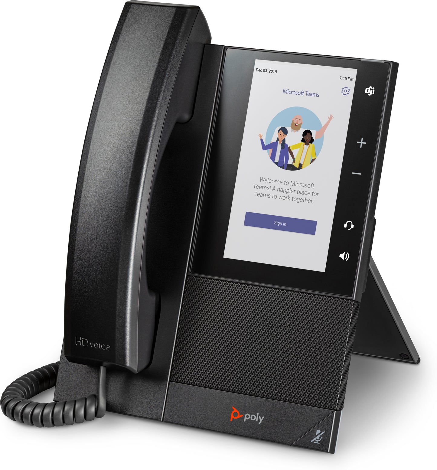 POLY CCX 505 Business Media Phone for Microsoft Teams and PoE-enabled-1