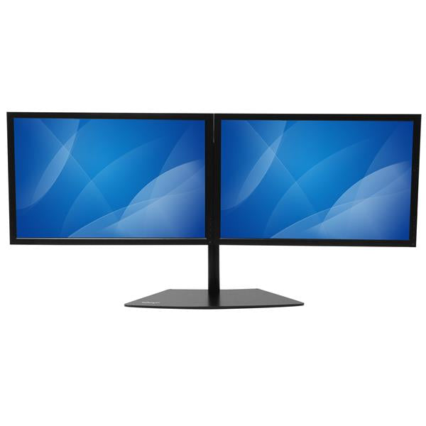StarTech.com Dual-Monitor Stand - Horizontal - Black-4