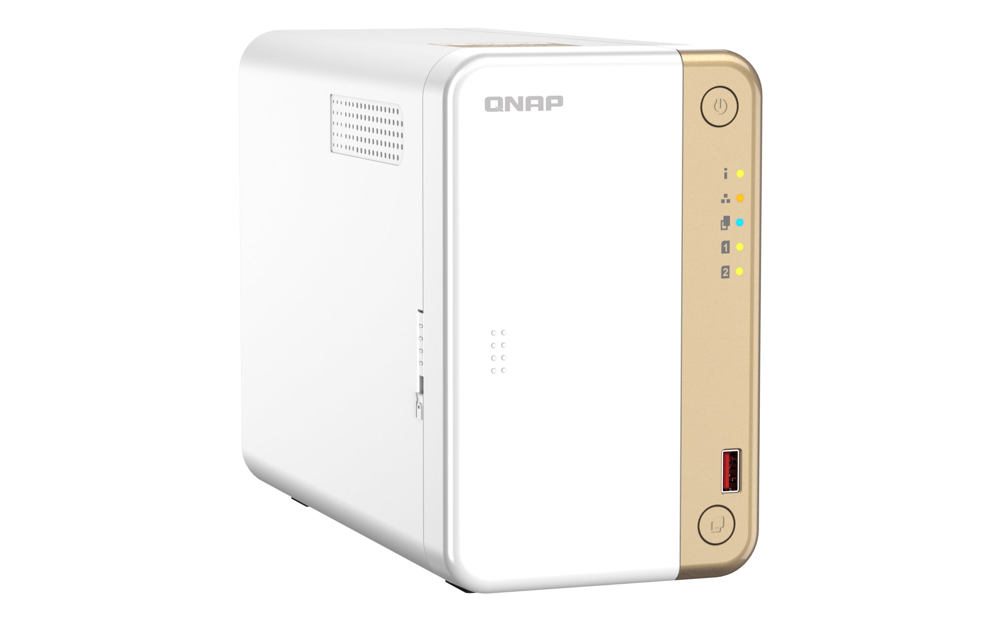 QNAP TS-262 NAS Tower Ethernet LAN Gold, White N4505-5