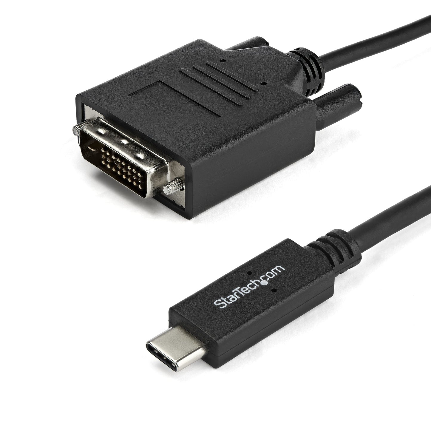StarTech.com 6.6 ft. (2m) USB-C to DVI Cable - 1920 x 1200 - Black-0