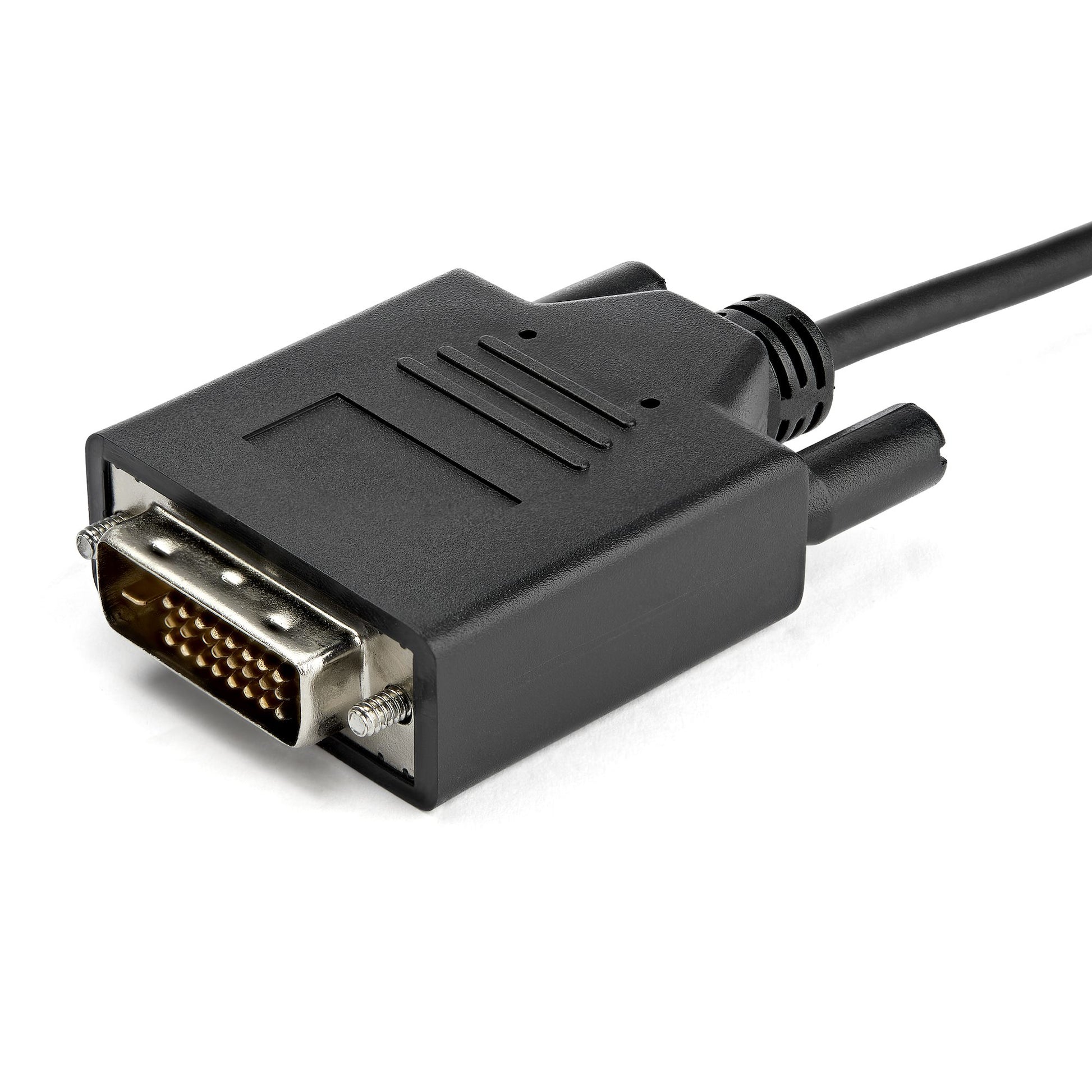 StarTech.com 6.6 ft. (2m) USB-C to DVI Cable - 1920 x 1200 - Black-2