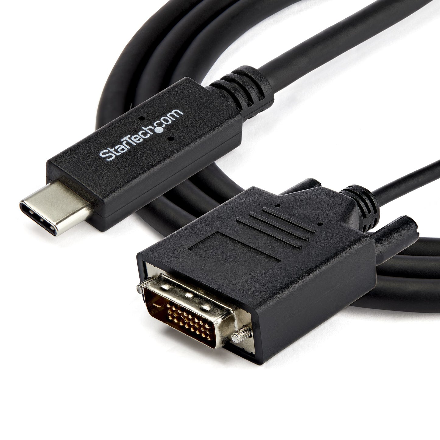 StarTech.com 3.3 ft. (1 m) USB-C to DVI Cable - 1920 x 1200 - Black-3