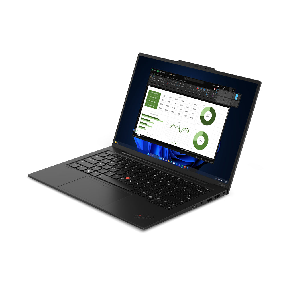 Lenovo ThinkPad X1 Carbon Intel Core Ultra 5 125U Laptop 35.6 cm (14") WUXGA 16 GB LPDDR5x-SDRAM 512 GB SSD Wi-Fi 6E (802.11ax) Windows 11 Pro Black-2