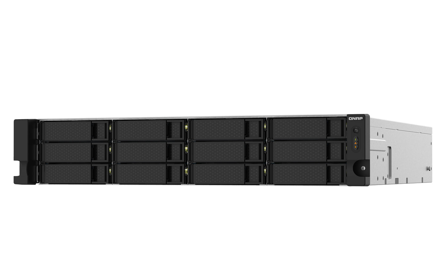 QNAP TS-1232PXU-RP NAS Rack (2U) Ethernet LAN Black AL324-3