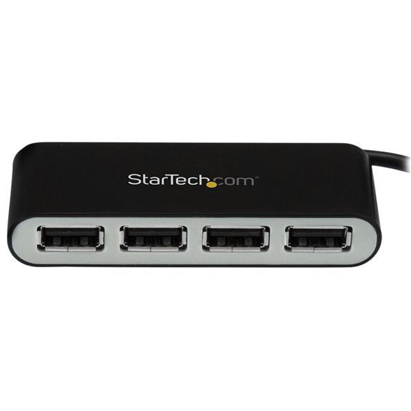 StarTech.com 4-Port Portable USB 2.0 Hub with Built-in Cable-2