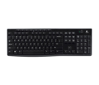 Logitech K270 keyboard Universal RF Wireless Black, Grey-0