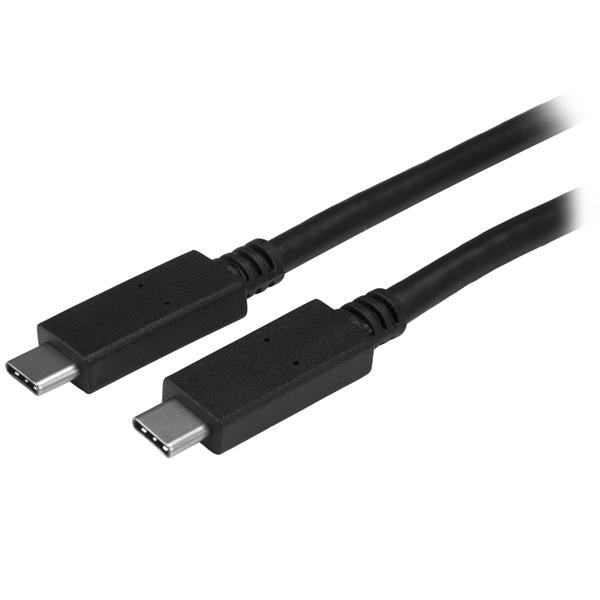StarTech.com USB-C Cable with Power Delivery (3A) - M/M - 2 m (6 ft.) - USB 3.0 - USB-IF Certified-0