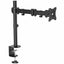 StarTech.com Desk Mount Monitor Arm for up to 34" (8 kg) VESA Compatible Displays - Articulating Pole Mount Single Monitor Arm - Ergonomic Height Adjustable Monitor Mount - Desk Clamp/Grommet-0