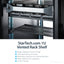 StarTech.com 1U Server Rack Shelf - Universal Vented Rack Mount Cantilever Tray for 19" Network Equipment Rack & Cabinet - Heavy Duty Steel – Weight Capacity 50lb/23kg - 10" Deep Shelf, Black-4