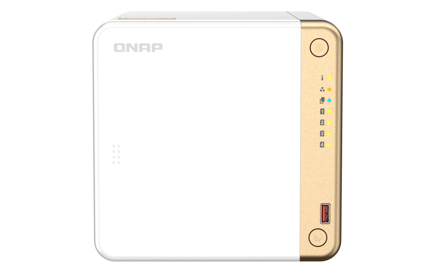 QNAP TS-462-4G NAS/storage server Tower Ethernet LAN White N4505-0