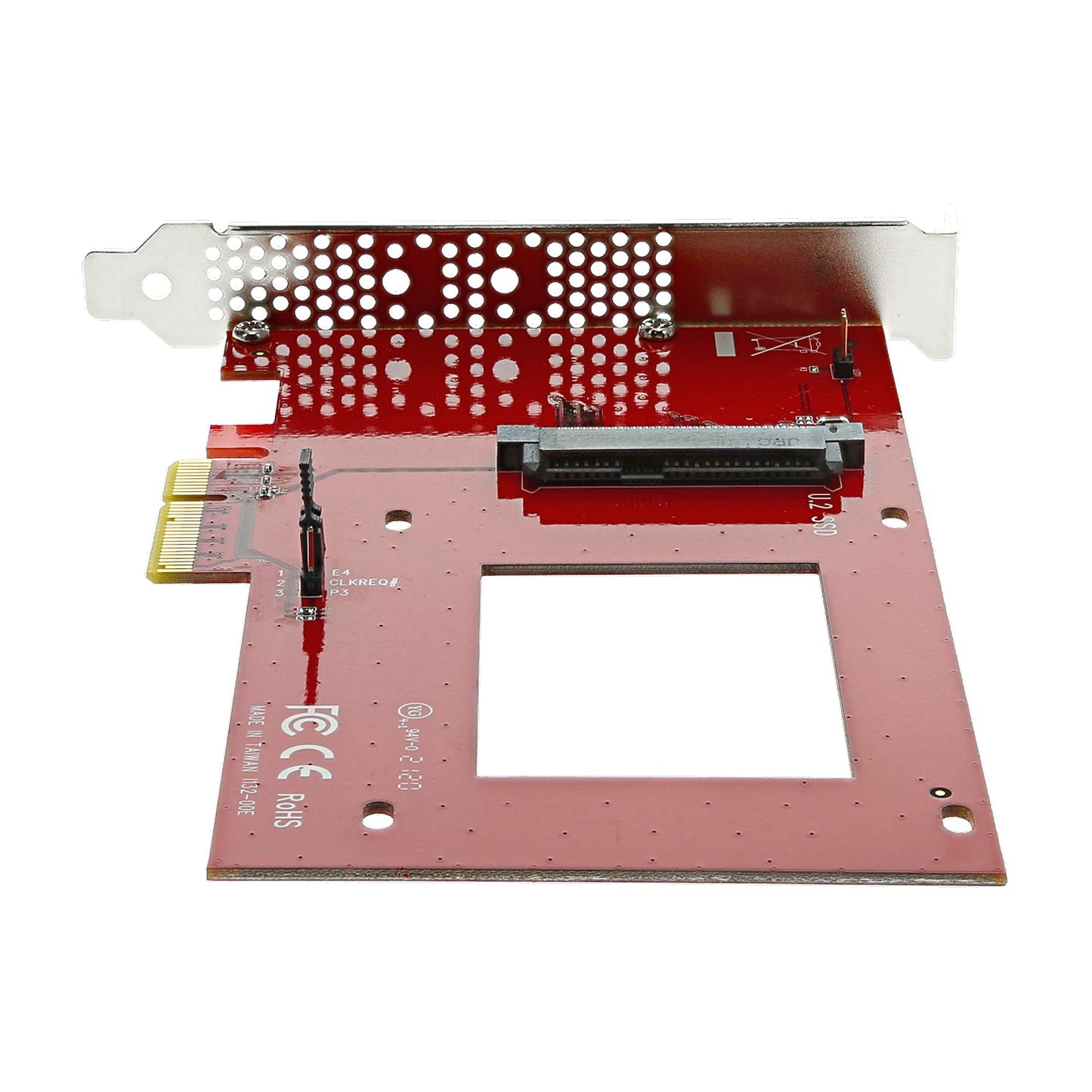 StarTech.com U.2 to PCIe Adapter for 2.5" U.2 NVMe SSD - SFF-8639 - x4 PCI Express 4.0-3