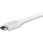 StarTech.com 3ft/1m USB C to DisplayPort 1.2 Cable 4K 60Hz - USB-C to DisplayPort Adapter Cable HBR2 - USB Type-C DP Alt Mode to DP Monitor Video Cable - Works w/ Thunderbolt 3 - White-2