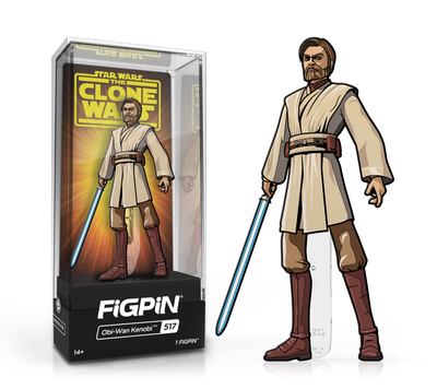 Star Wars: Clone Wars - FiGPiN - Obi-Wan Kenobi-0