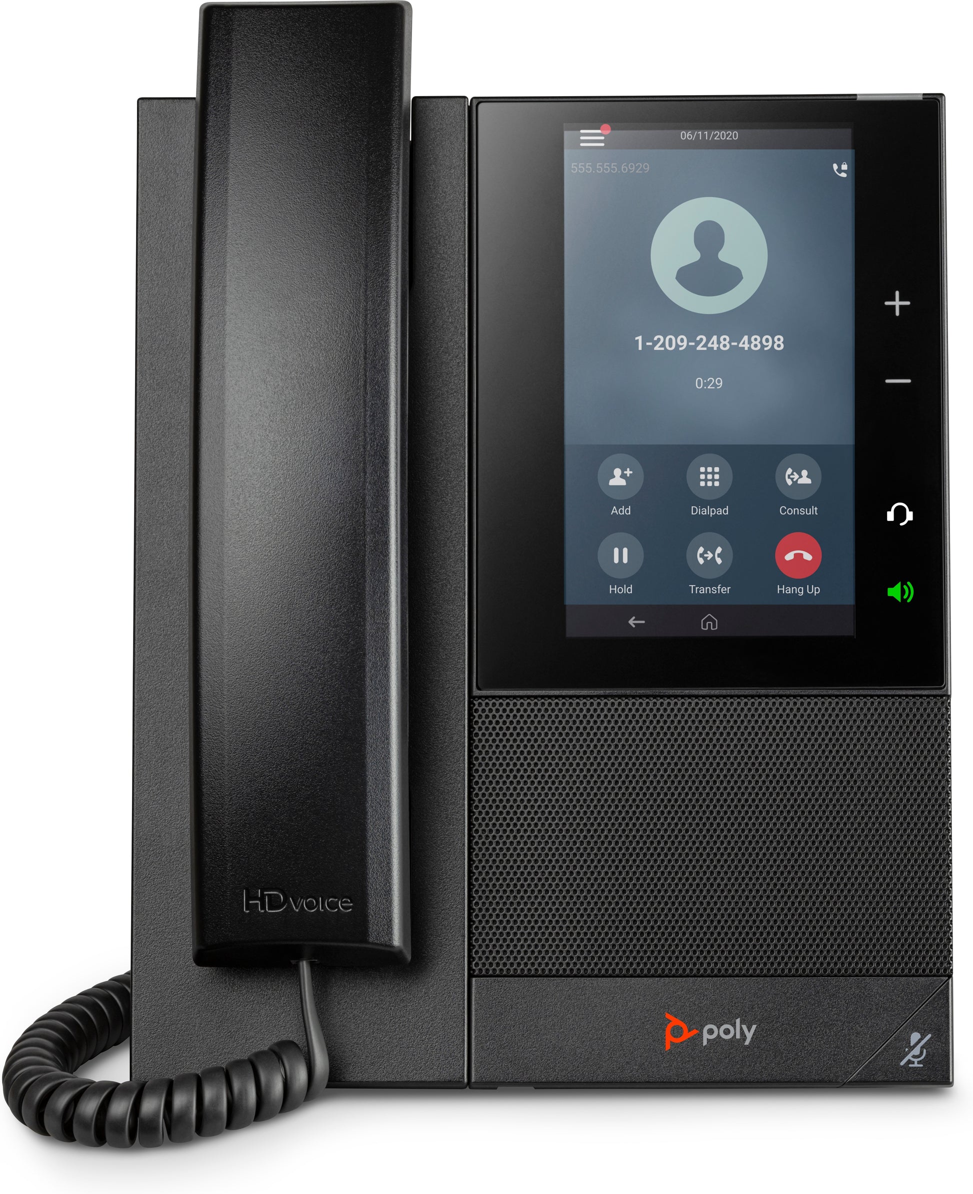 POLY CCX 505 Business Media Phone with Open SIP and PoE-enabled-3