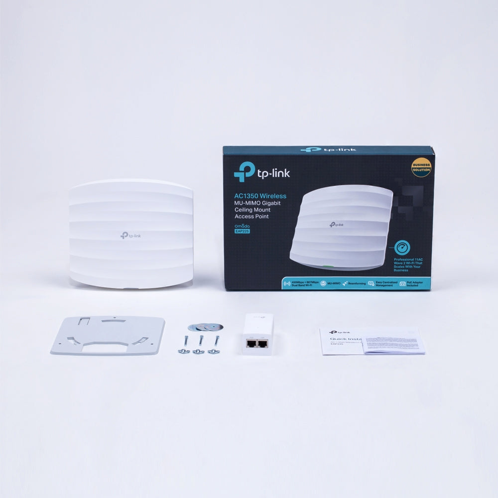 TP-Link Omada EAP225 wireless access point 1350 Mbit/s White Power over Ethernet (PoE)-5