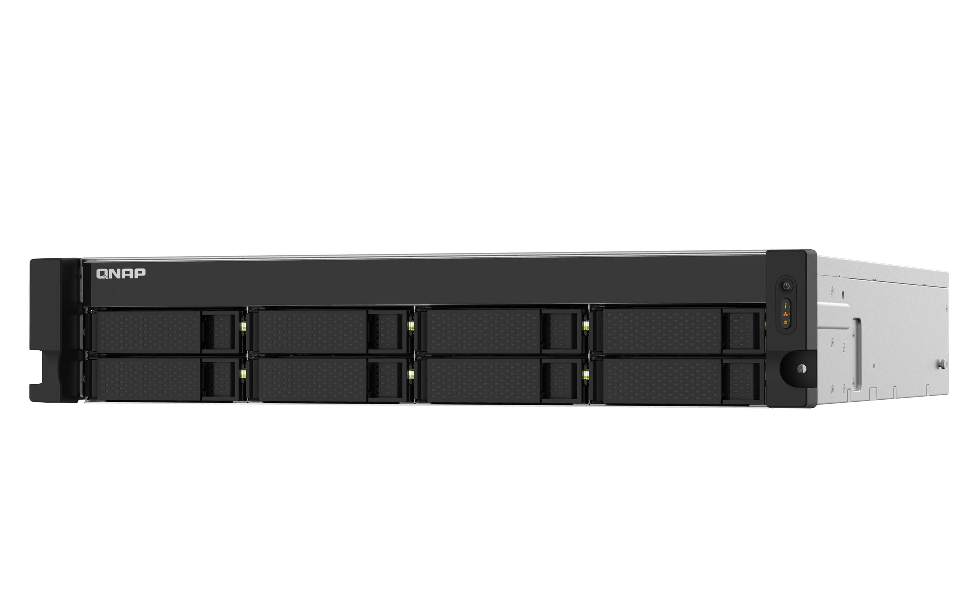 QNAP TS-832PXU-RP NAS Rack (2U) Ethernet LAN Black AL324-3