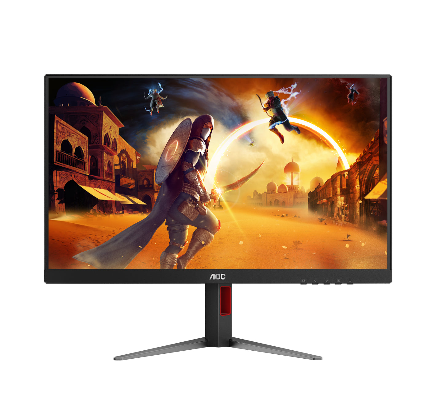 AOC Q27G4 computer monitor 68.6 cm (27") 2560 x 1440 pixels Quad HD Black, Red-0