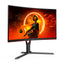 AOC G3 CQ27G3S computer monitor 68.6 cm (27") 2560 x 1440 pixels Quad HD LED Black, Red-1