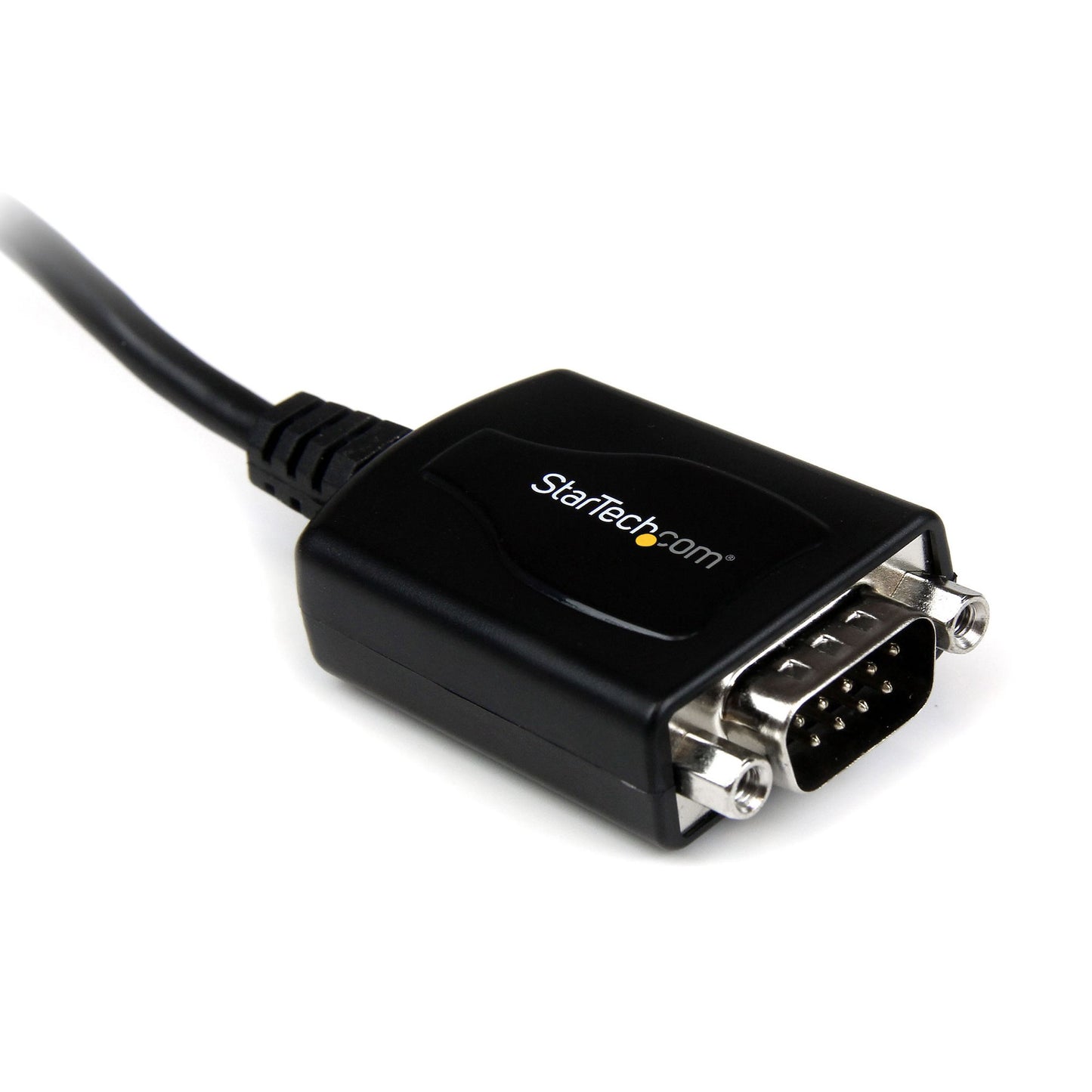 StarTech.com 1 ft USB to RS232 Serial DB9 Adapter Cable with COM Retention-1