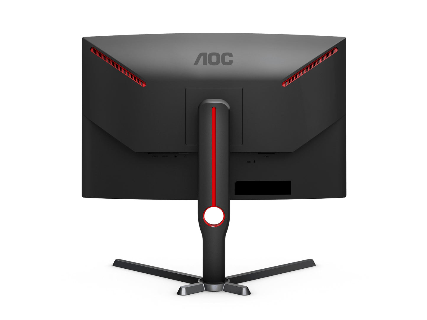 AOC G3 CQ27G3S computer monitor 68.6 cm (27") 2560 x 1440 pixels Quad HD LED Black, Red-3