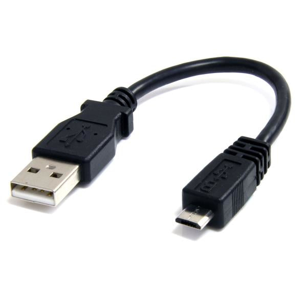 StarTech.com 6in Micro USB Cable - A to Micro B-0
