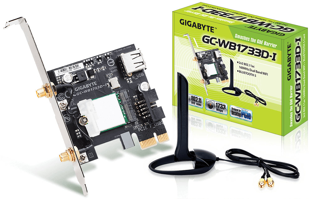Gigabyte GC-WB1733D-I network card Internal WLAN / Bluetooth 1733 Mbit/s-0