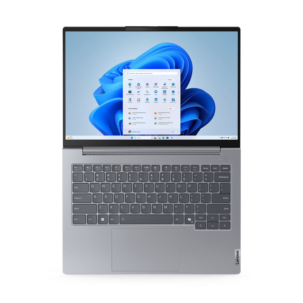 Lenovo ThinkBook 14 Intel Core Ultra 5 125U Laptop 35.6 cm (14") WUXGA 16 GB DDR5-SDRAM 512 GB SSD Wi-Fi 6E (802.11ax) Windows 11 Pro Grey-8