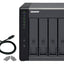 QNAP TR-004 storage drive enclosure HDD/SSD enclosure Black 2.5/3.5"-1